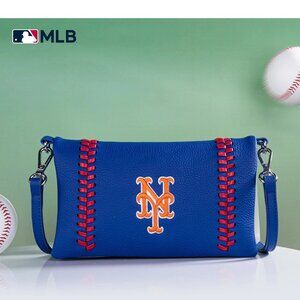 MLB New York Mets Team Bi-Fold Clutch/Crossbody